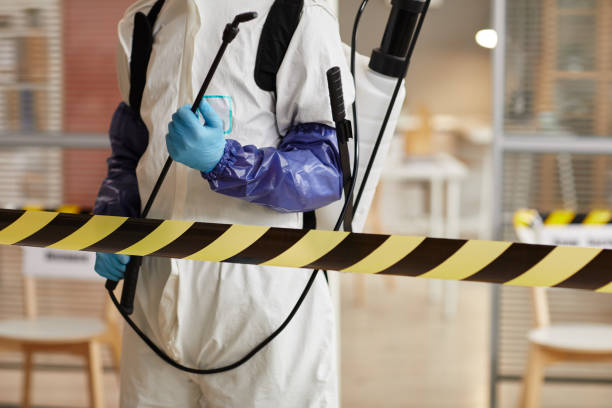 Professional Biohazard Cleanup technician working in Richfield, WI